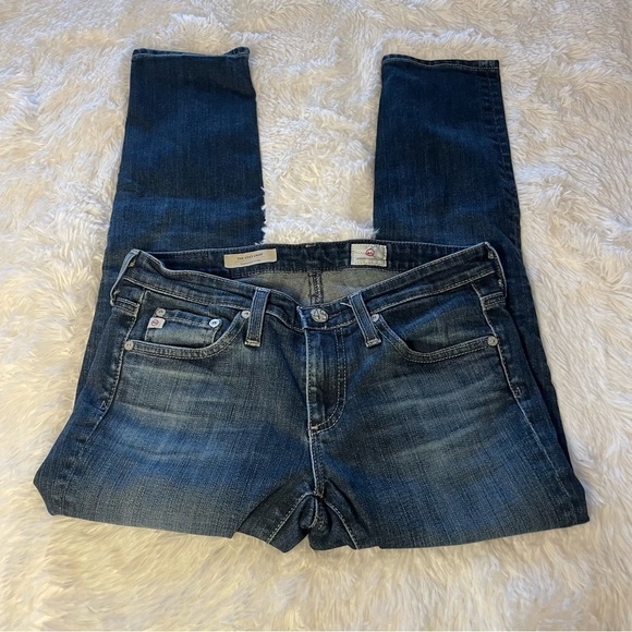 ✅3X Host Pick✅ AG Adriano Goldschmied’s The Stilt Crop Jeans, 26 - Picture 3 of 10